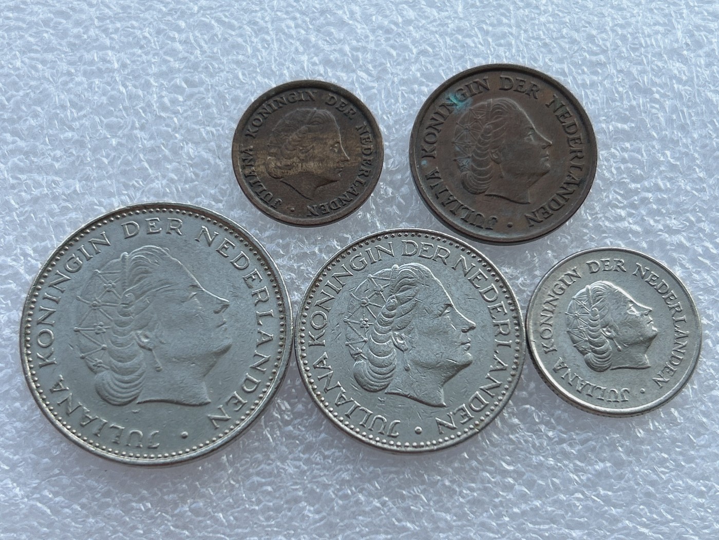 全场一元起拍 世界钱币散币场 第18期  荷兰 朱莉安娜女王