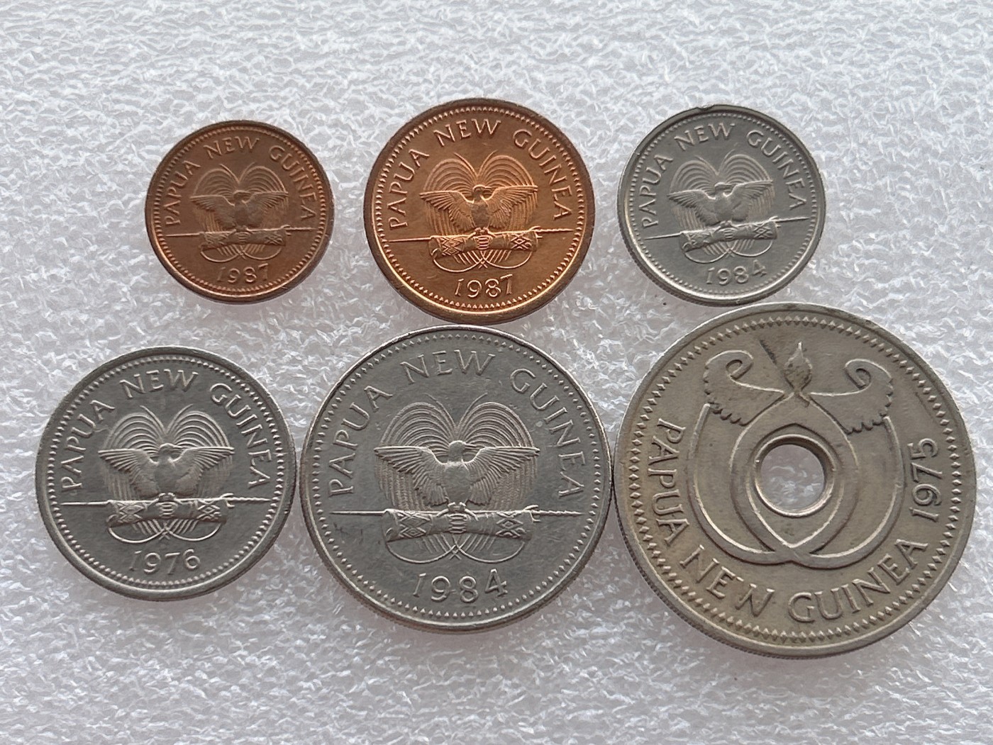 全场一元起拍 世界钱币散币场 第18期 巴布亚新几内亚