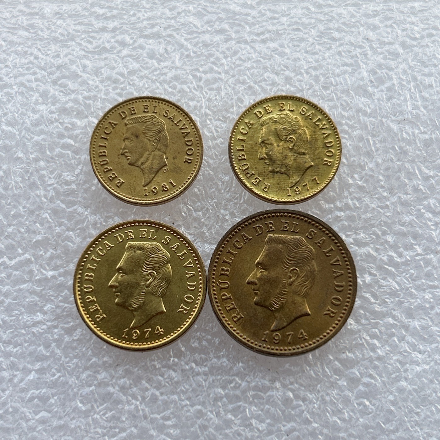 全场一元起拍 世界钱币散币场 第18期 萨尔瓦多 弗朗西斯科莫拉桑