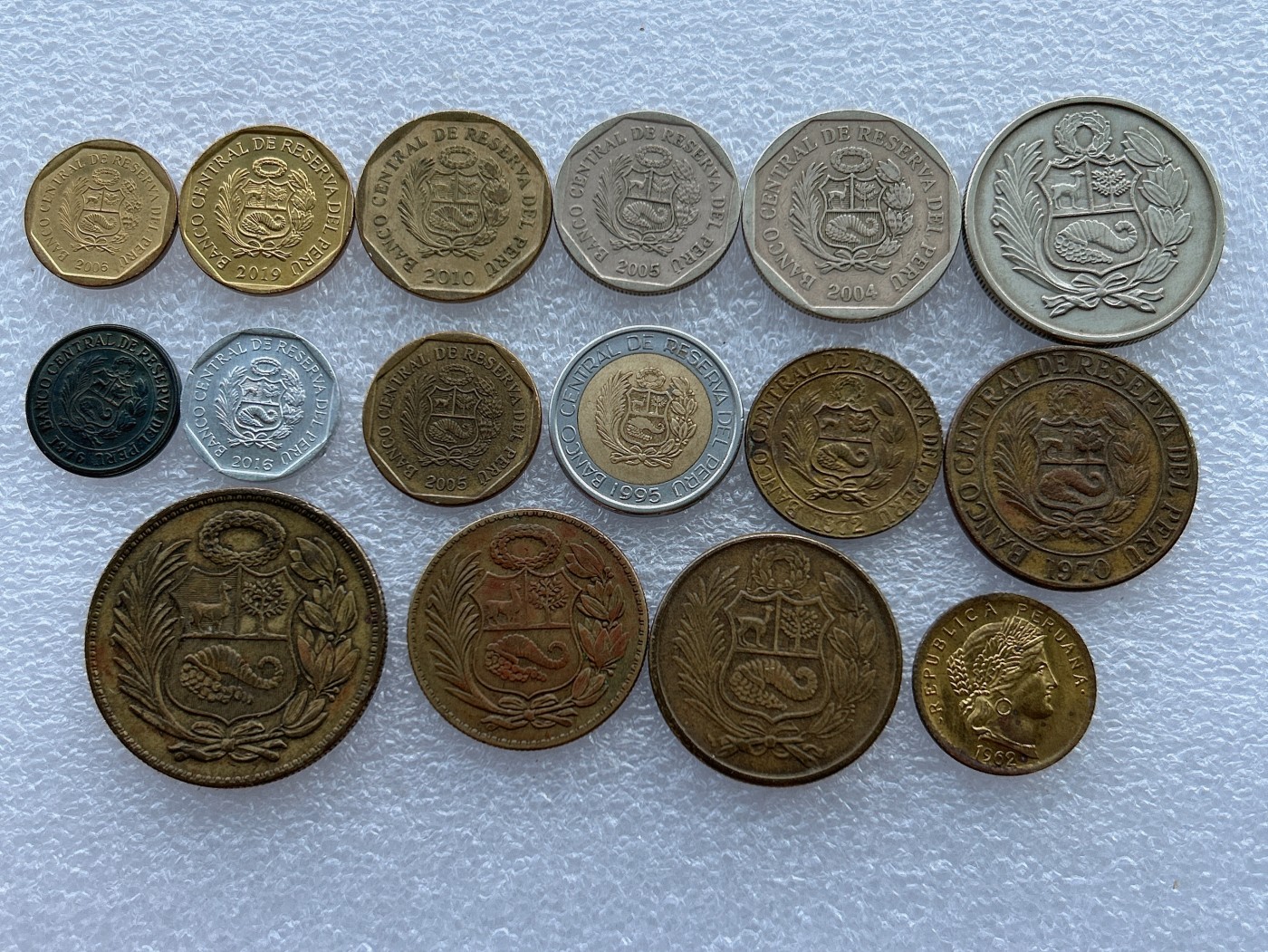 全场一元起拍 世界钱币散币场 第18期 秘鲁