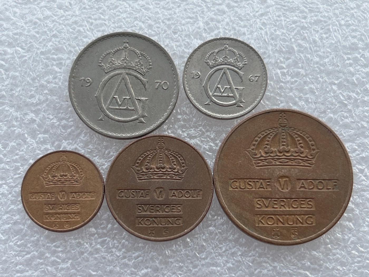 全场一元起拍 世界钱币散币场 第18期 瑞典 