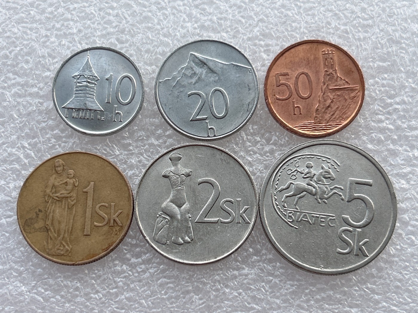 全场一元起拍 世界钱币散币场 第18期 斯洛伐克