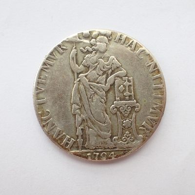 尼德兰1794年3盾站人大银币 - 尼德兰1794年3盾站人大银币