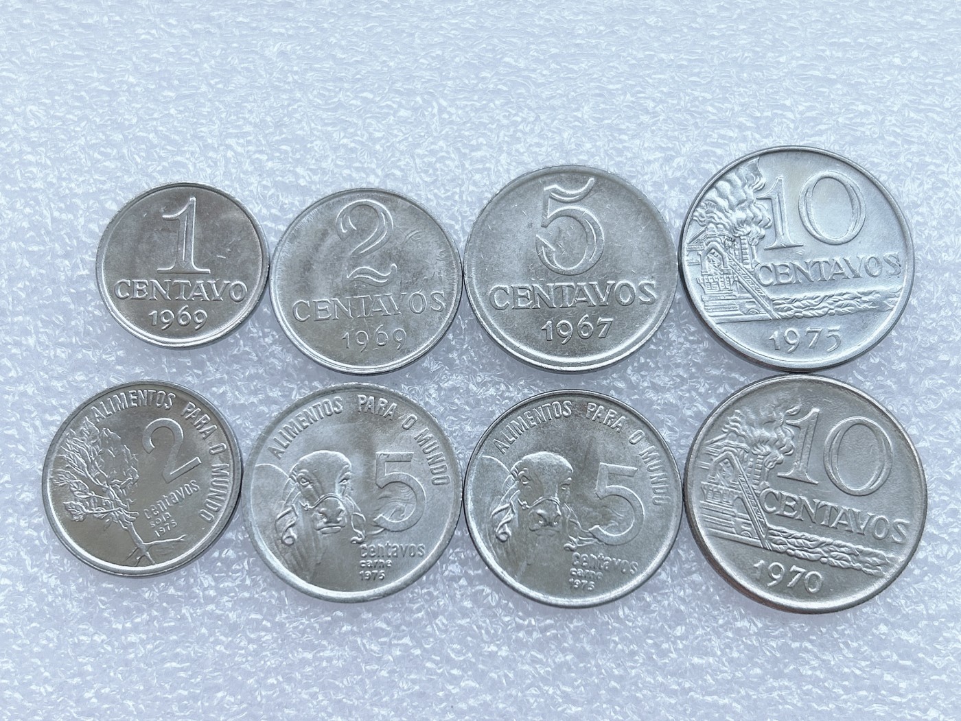 全场一元起拍 世界钱币散币场 第18期 巴西 女神版