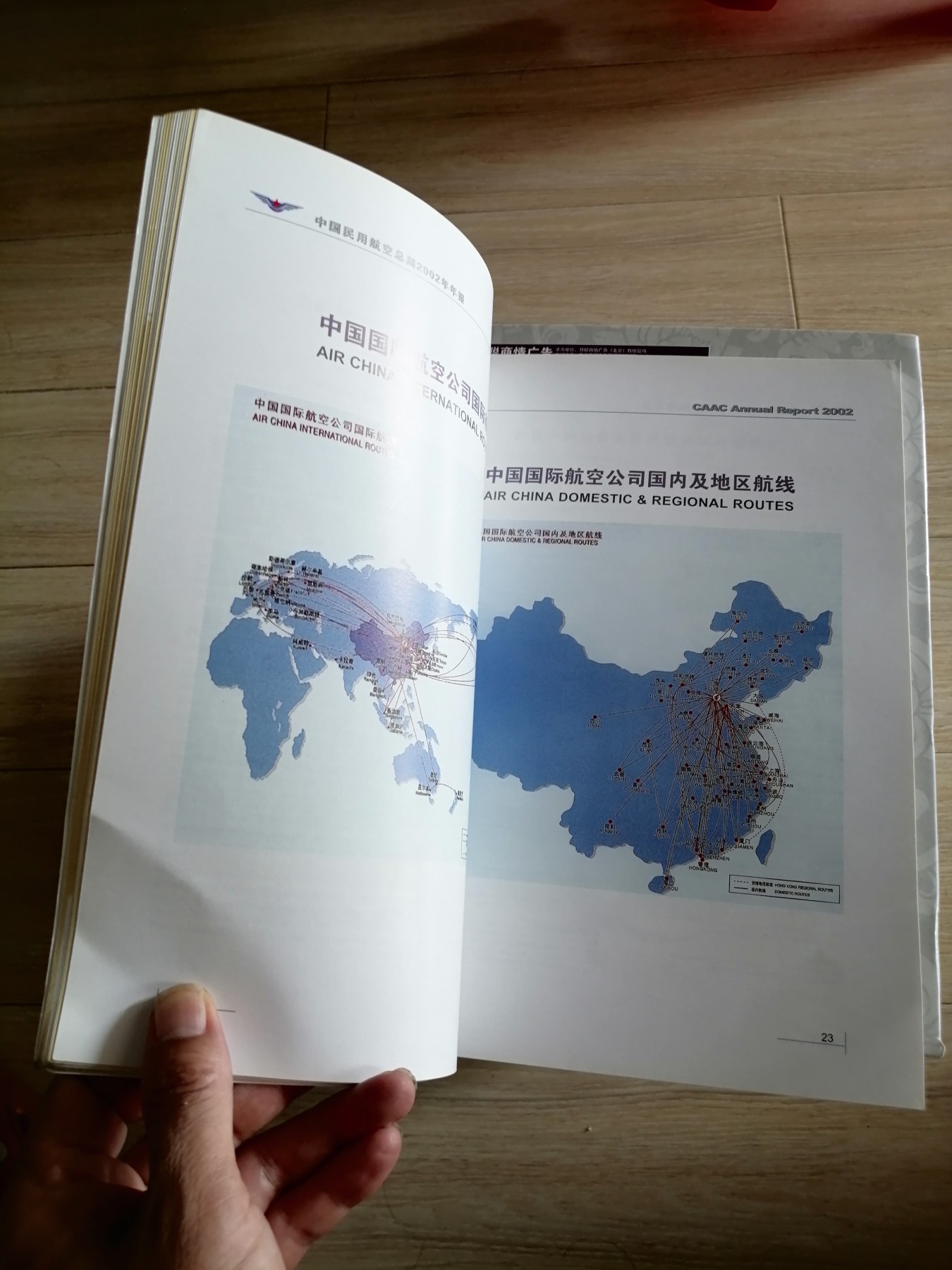 二〇〇二年年报（中国民用航空总局）