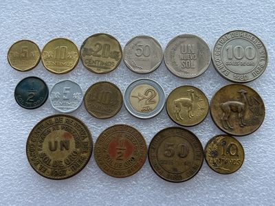 全场一元起拍 世界钱币散币场 第18期 - 秘鲁