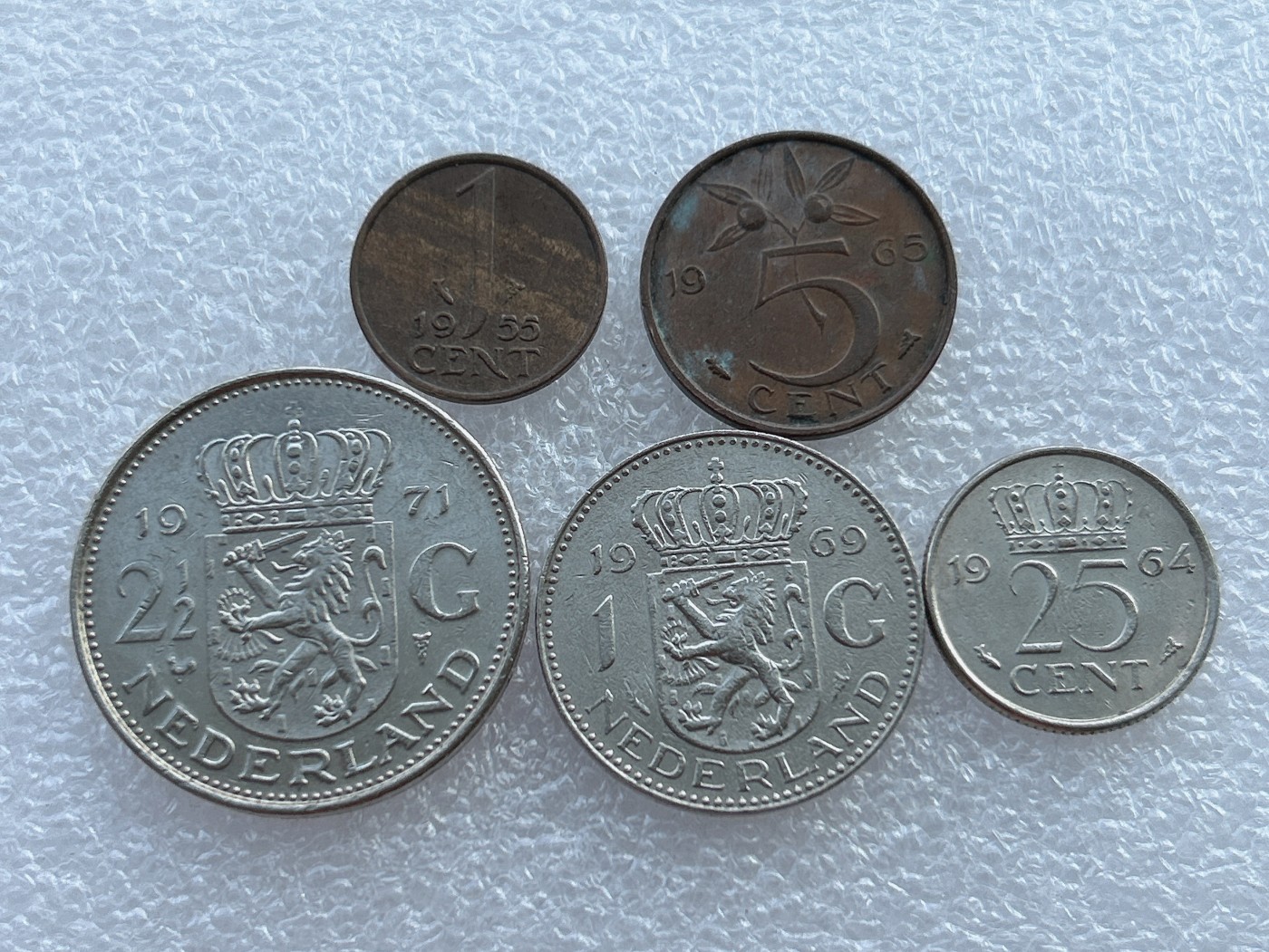 全场一元起拍 世界钱币散币场 第18期  荷兰 朱莉安娜女王