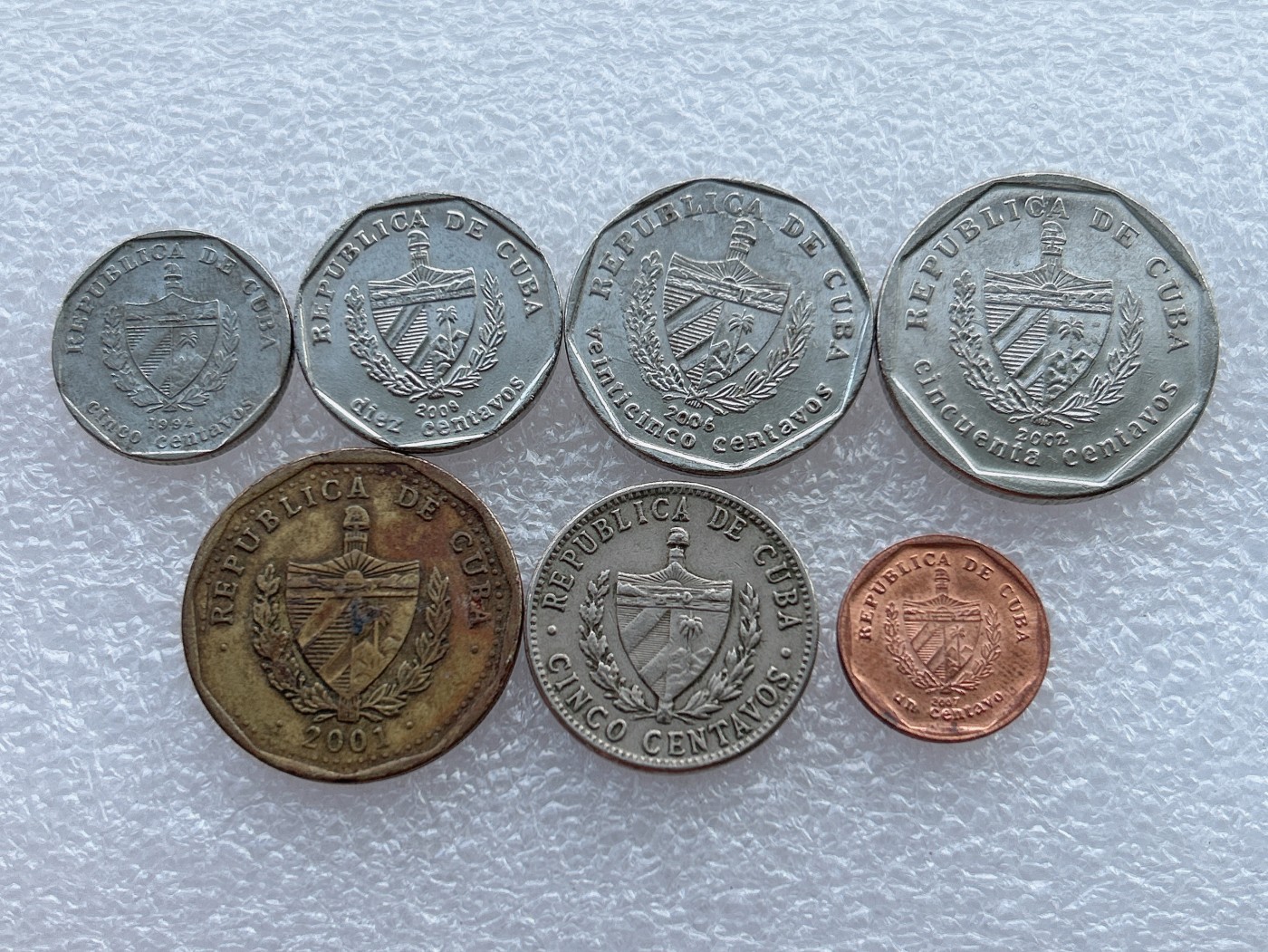 全场一元起拍 世界钱币散币场 第18期 古巴