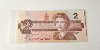 零零发流通品相纸币非洲美洲场 200包邮无押金佣金 - 全新加拿大2元
