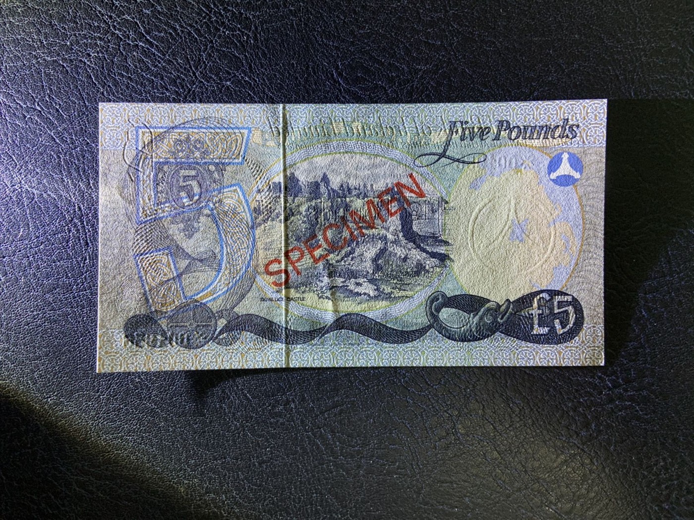 收藏联盟Quantum Auction 第283期拍卖  北爱尔兰1977年1-10镑全同号收藏样票 品相全新UNC 5镑有一个点钞痕