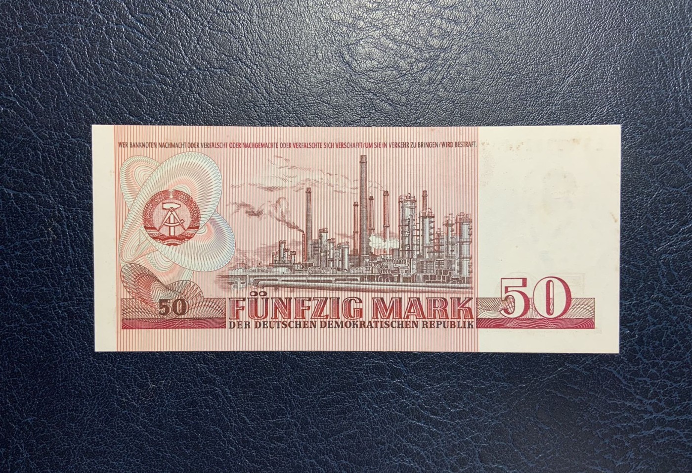 收藏联盟Quantum Auction 第283期拍卖  德国民主国家1971年50马克 品相UNC-
