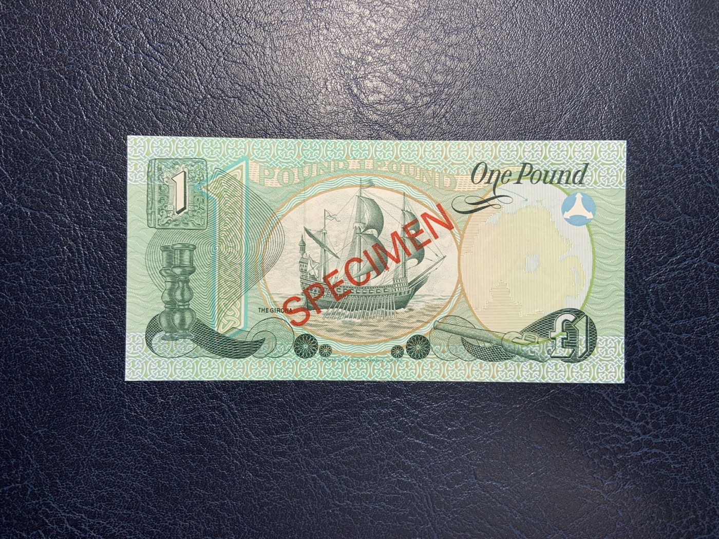 收藏联盟Quantum Auction 第283期拍卖  北爱尔兰1977年1-10镑全同号收藏样票 品相全新UNC 5镑有一个点钞痕