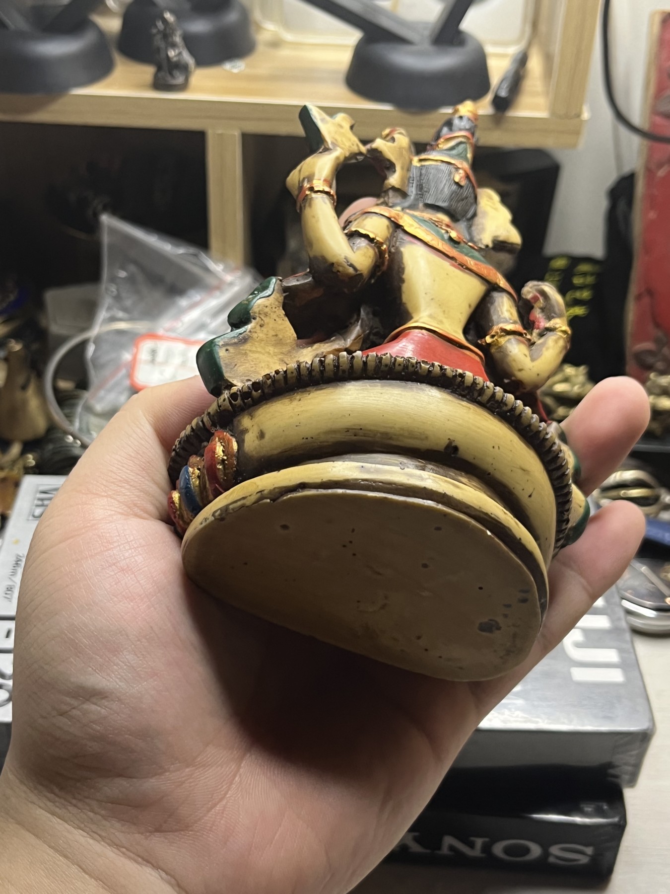 藏传文玩合集 尼泊尔四臂观音