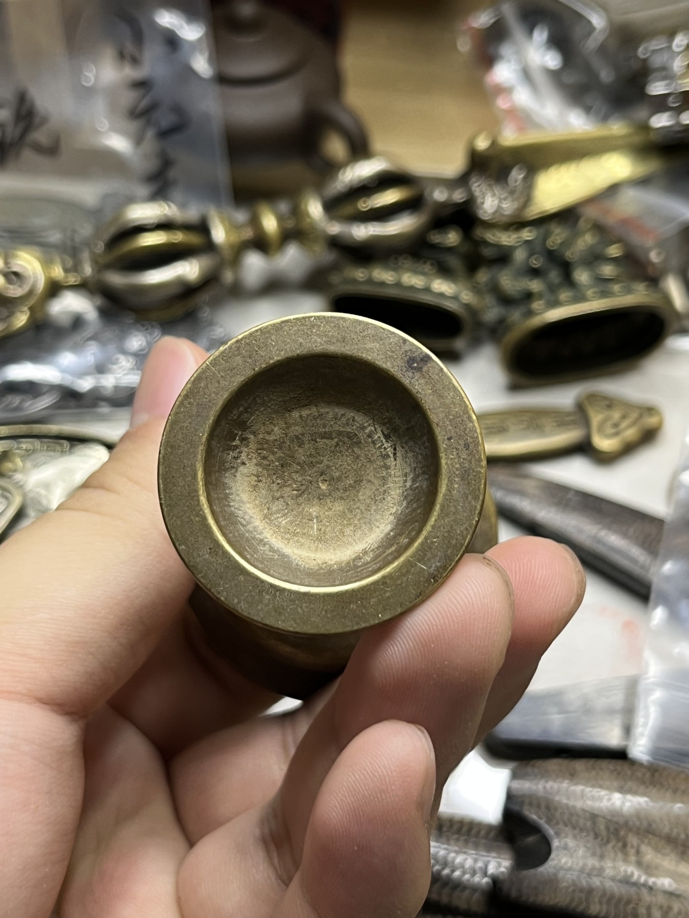 藏传文玩合集 藏传——酥油灯