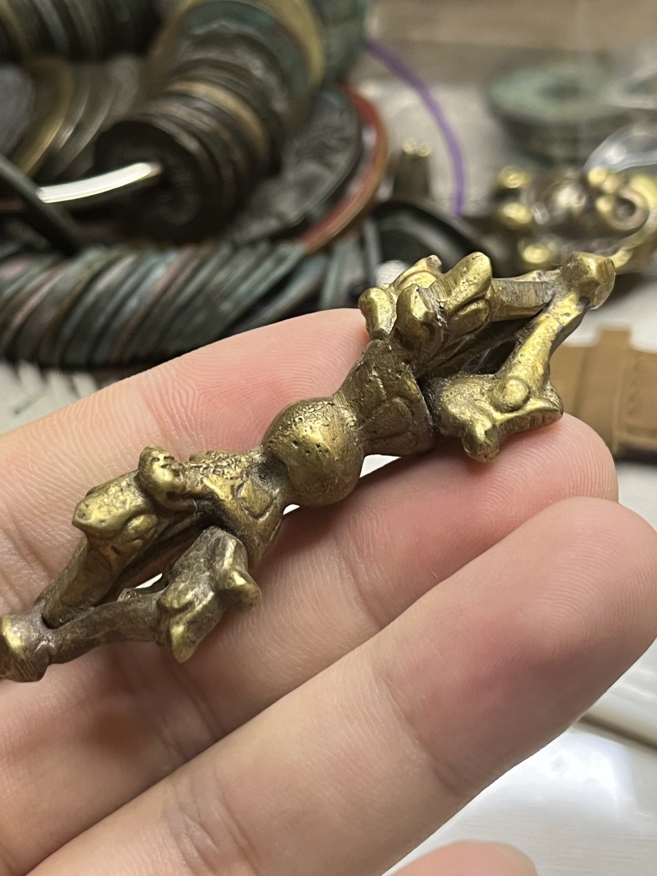 藏传文玩合集 藏传——随身金刚杵