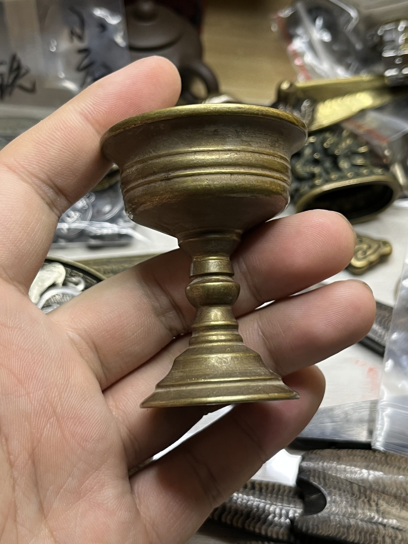 藏传文玩合集 藏传——酥油灯