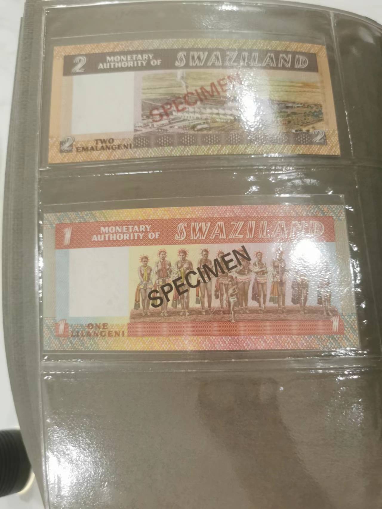 249.【鲸贝乐淘★两拍包邮】三字经·第“三纲者，君臣义”号拍卖 【斯威士兰★全同号带三证书全套票样样币】1978年5张全套，全新全品UNC，1.2.5.10.20元，拍中整本送册子