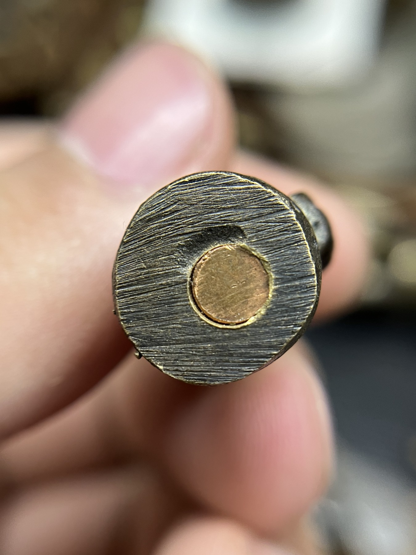 藏传文玩合集 藏传——装藏好的指尖佛