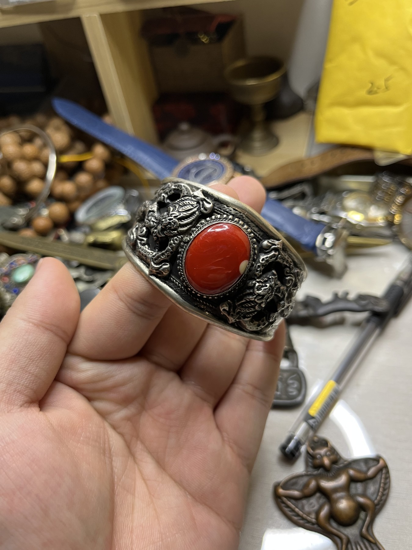 藏传文玩合集 藏传文玩_手镯