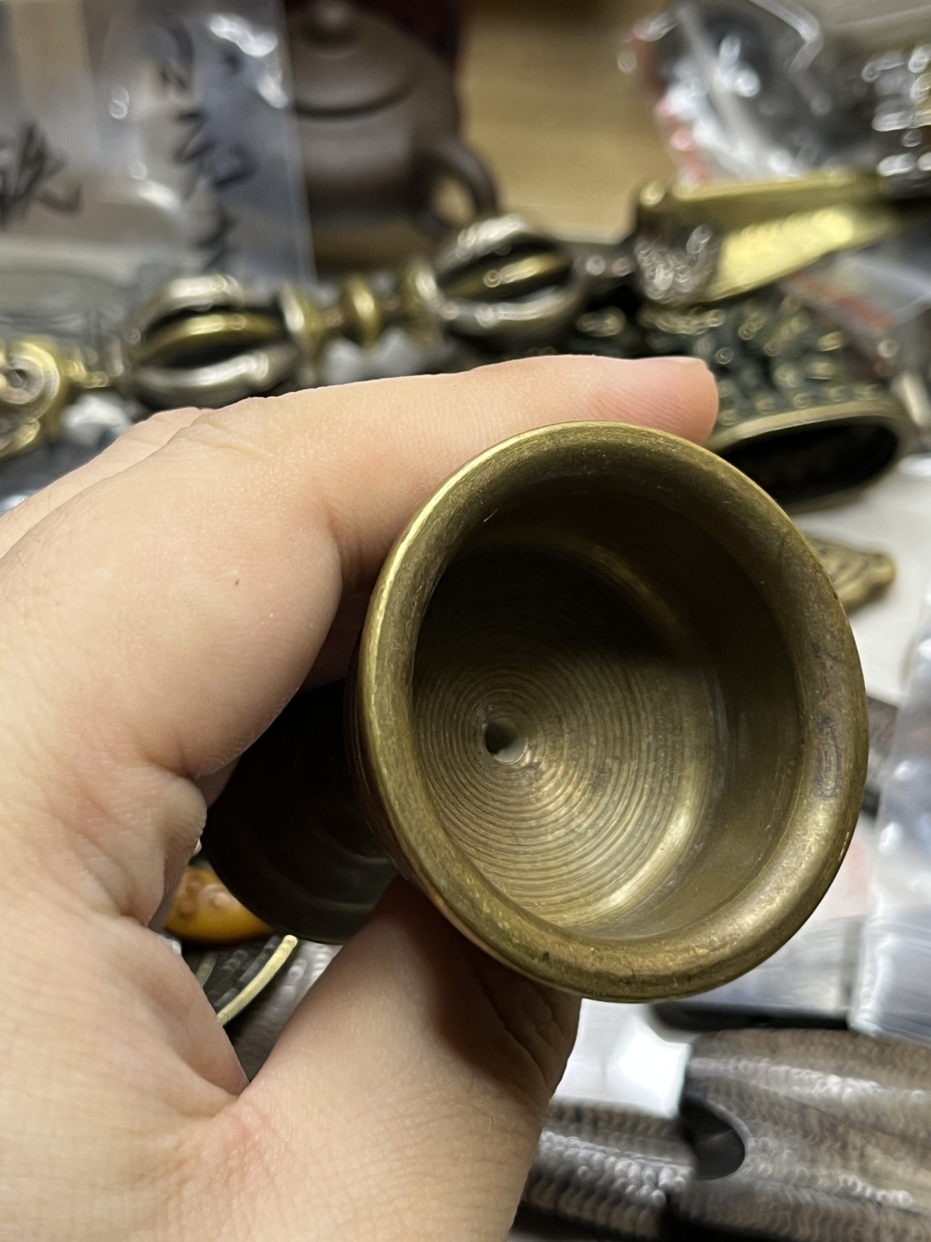 藏传文玩合集 藏传——酥油灯