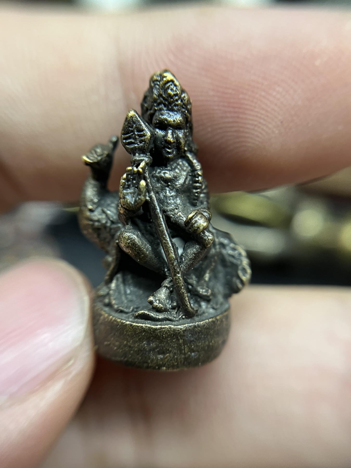 藏传文玩合集 藏传——装藏好的指尖佛