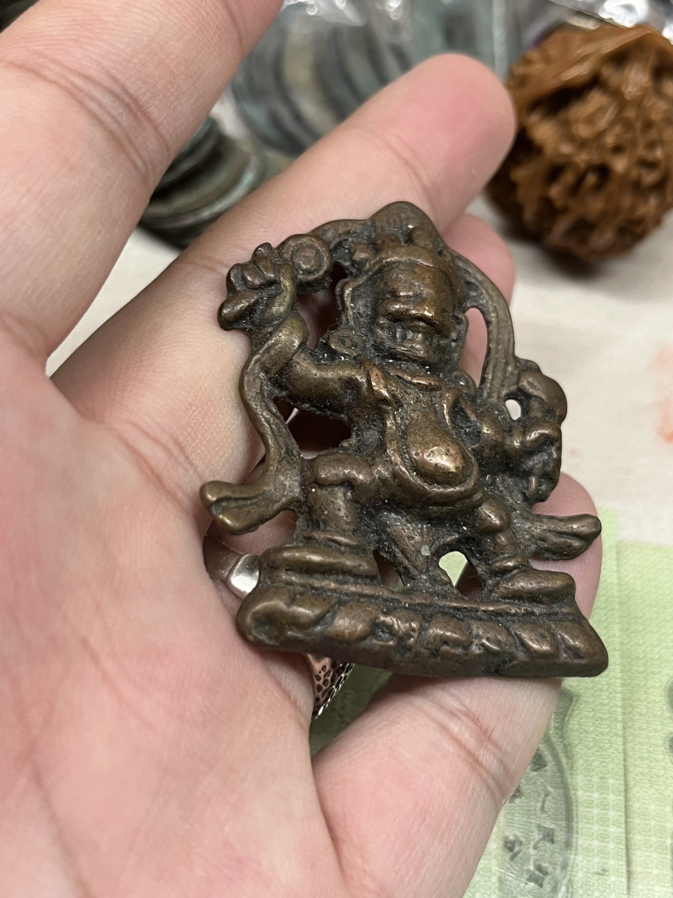 藏传文玩合集 藏传——天铁托甲金刚手