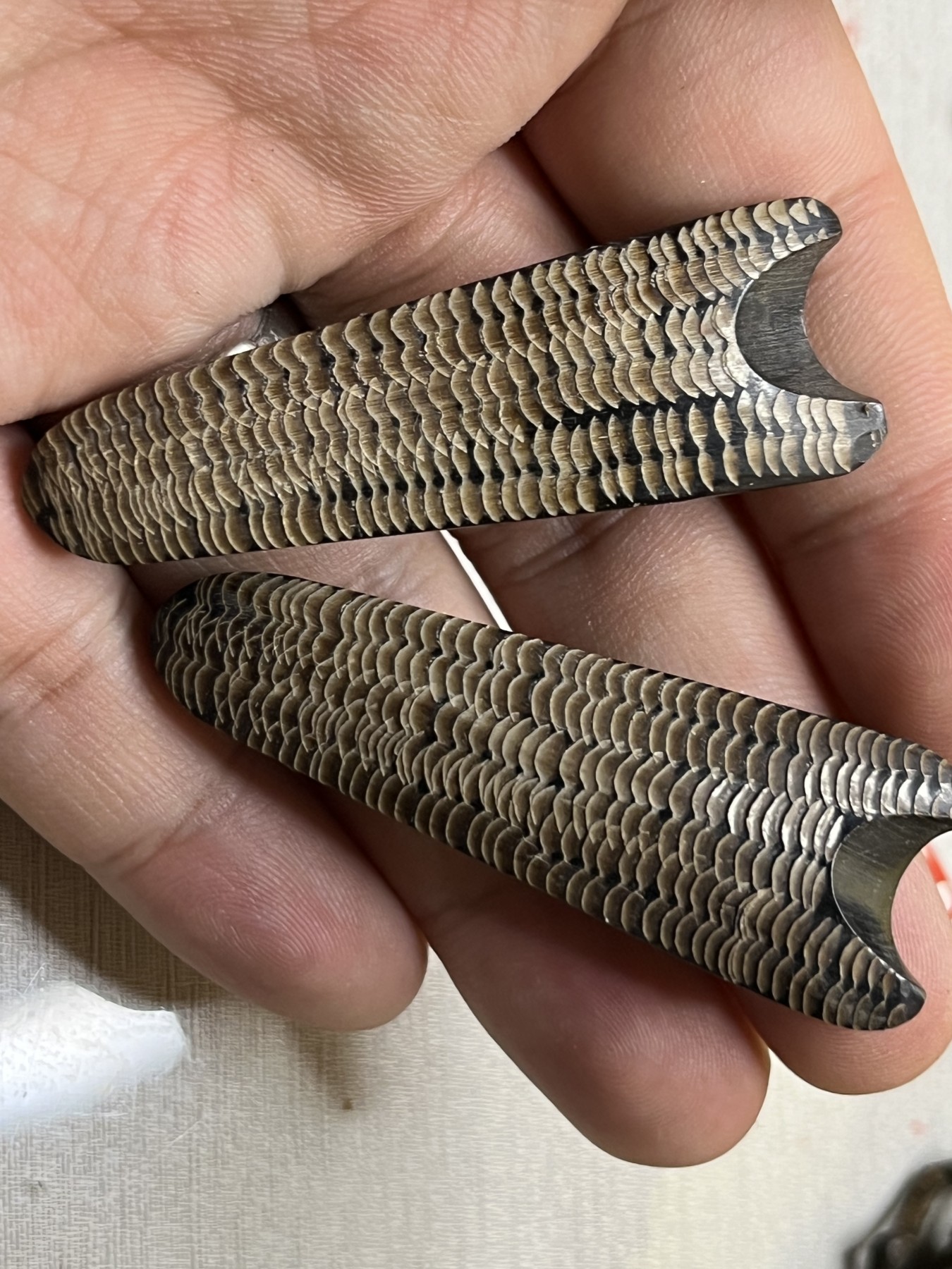 藏传文玩合集 西藏——某种骨质配饰