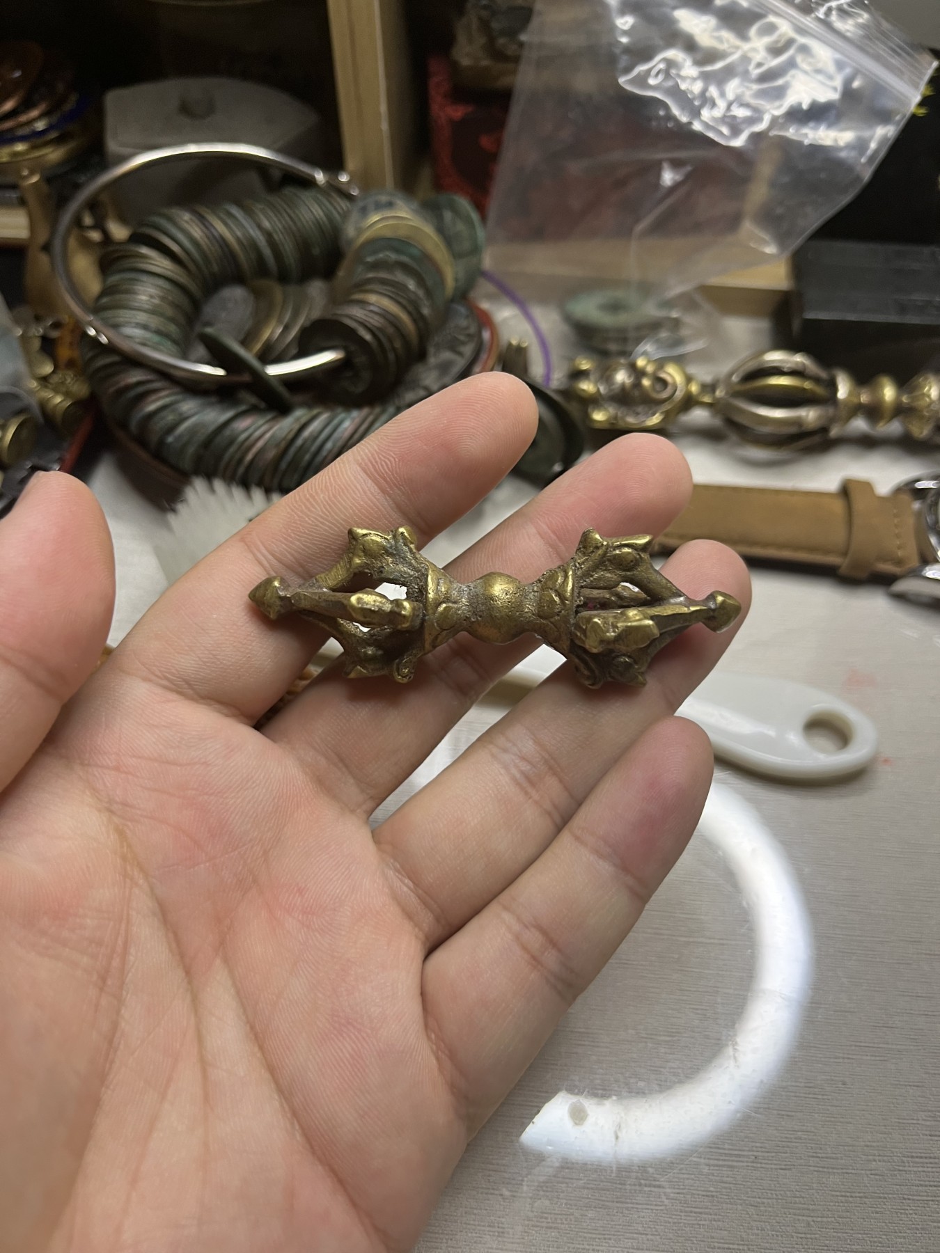 藏传文玩合集 藏传——随身金刚杵