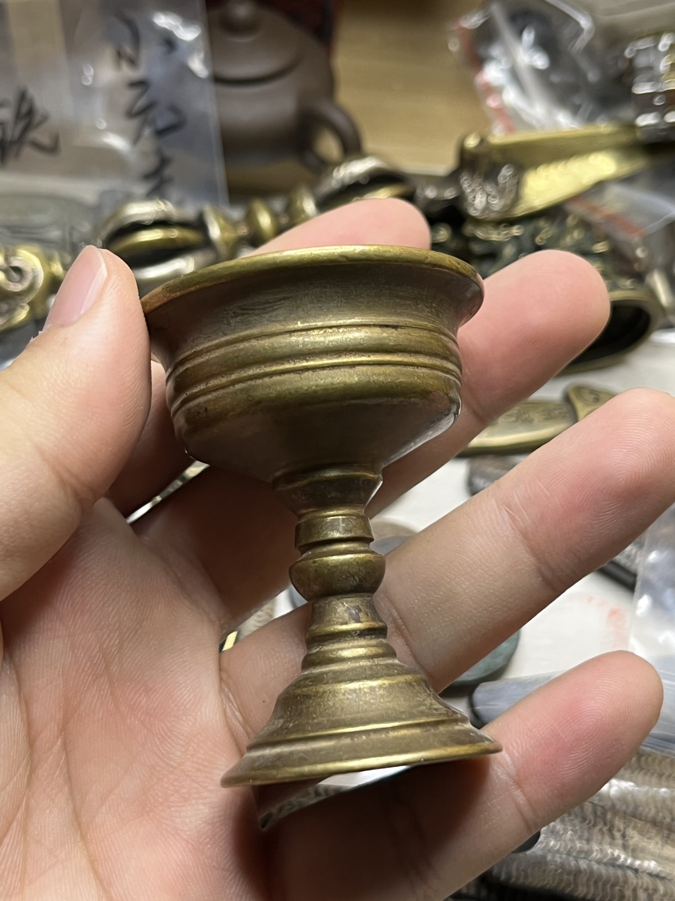 藏传文玩合集 藏传——酥油灯