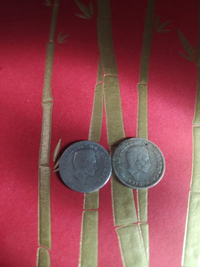 长老汇第36场老银币杂货拍卖 - 1913哥伦比亚玻利瓦尔10分银币2枚