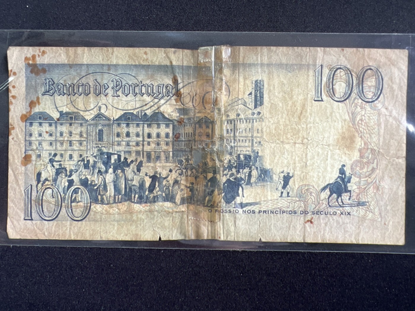 第393期 纸币专场 （无押金，捡漏，全场20包邮，偏远地区除外，接收代拍业务） 葡萄牙100埃斯库多