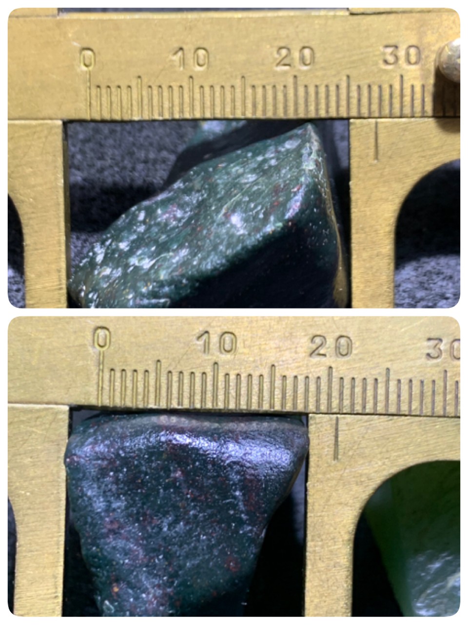 精美戈壁绿碧玉手工雕刻而立把件（吊坠)一个