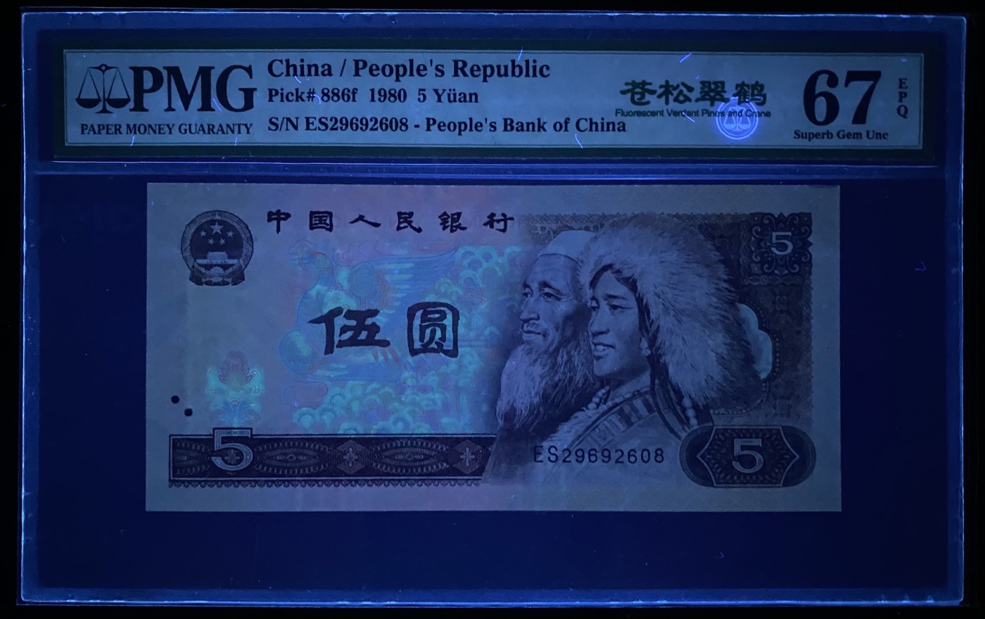 大黄蜂拍卖第79期 805苍松翠鹤全程无3457，ES29692608，67分