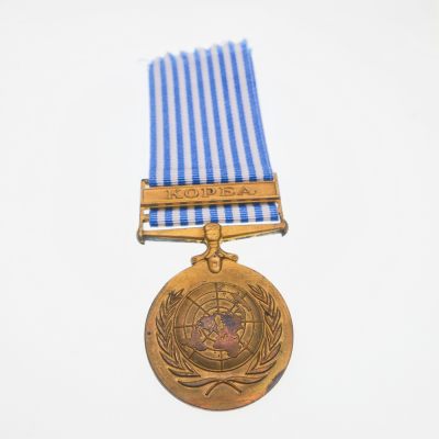 勋章奖章交易所2023.8.26拍卖 - 联合国韩战奖章，希腊版，稀少