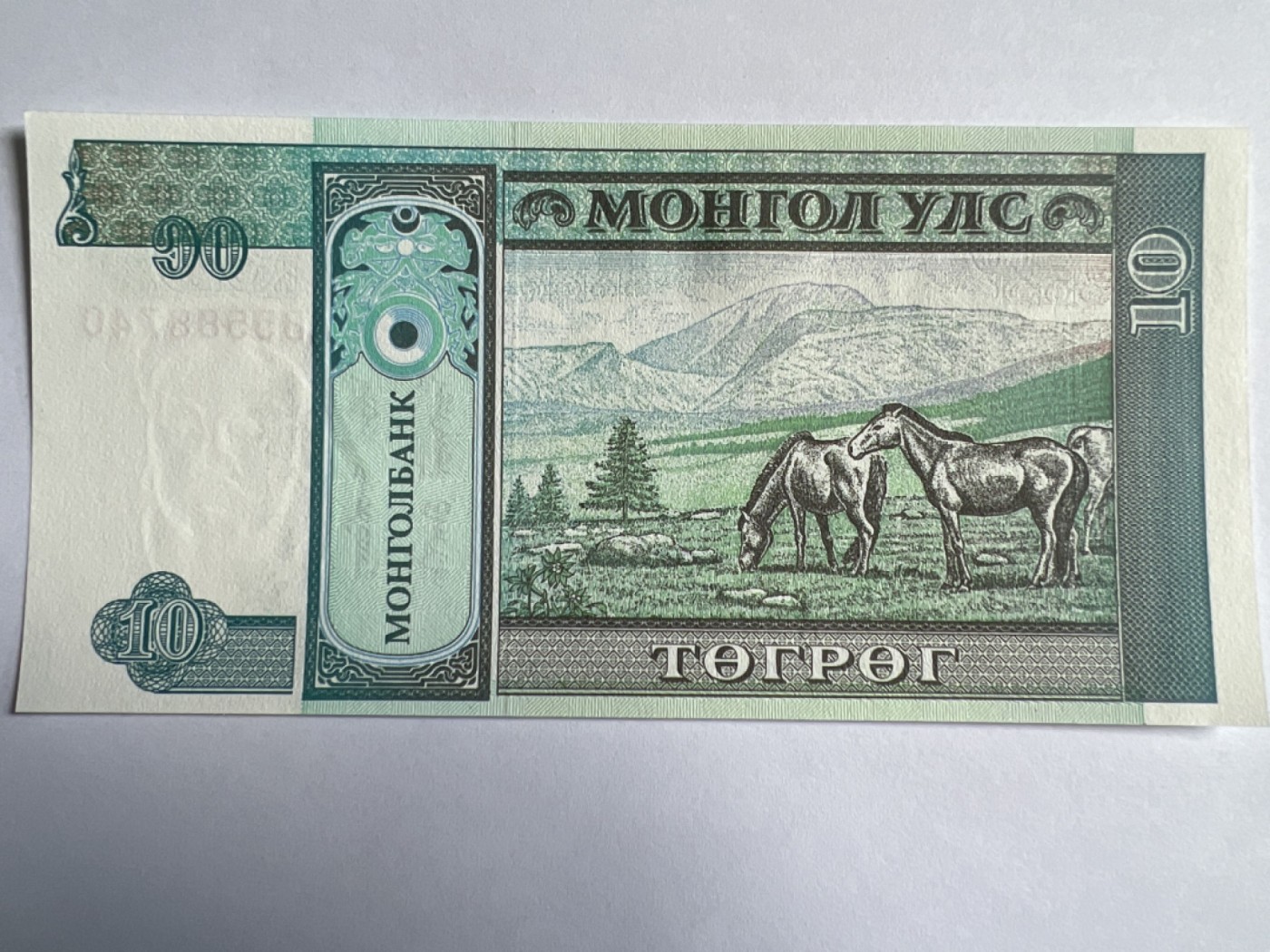 第392期 纸币专场 （无押金，捡漏，全场20包邮，偏远地区除外，接收代拍业务） 蒙古10图格里克