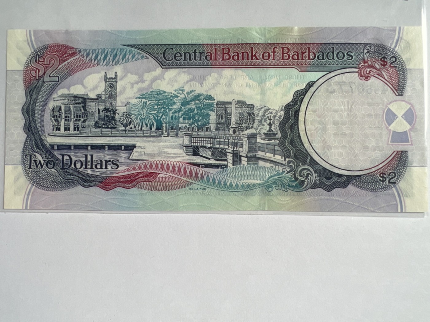 第392期 纸币专场 （无押金，捡漏，全场20包邮，偏远地区除外，接收代拍业务） 巴巴多斯2元