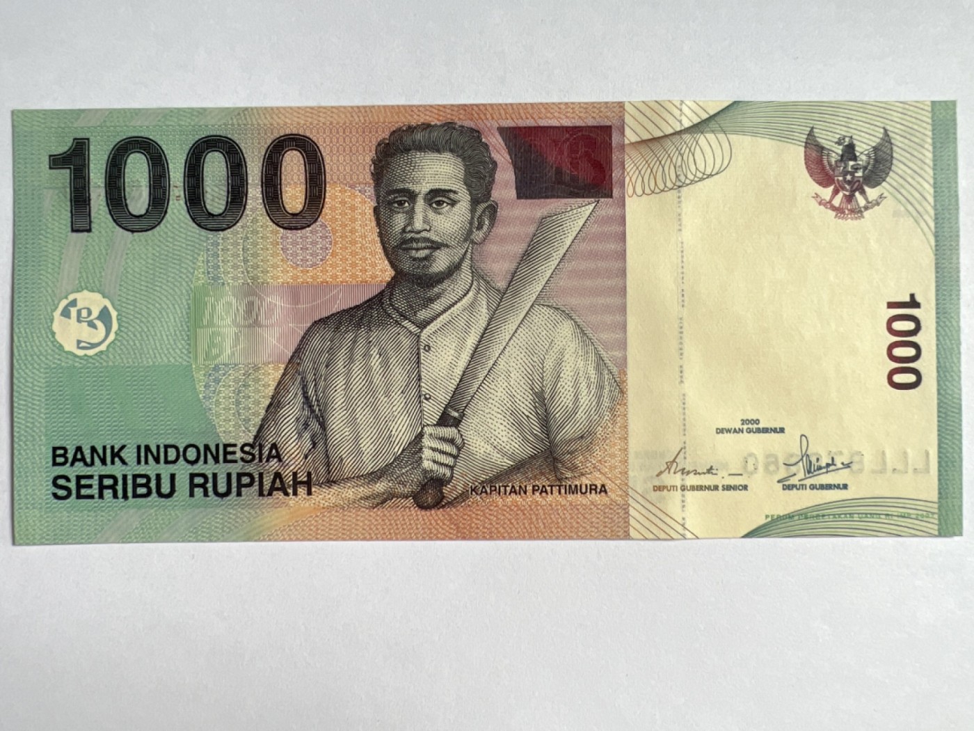 第415期 纸币专场 （无押金，捡漏，全场20包邮，偏远地区除外，接收代拍业务） 印度尼西亚1000卢比