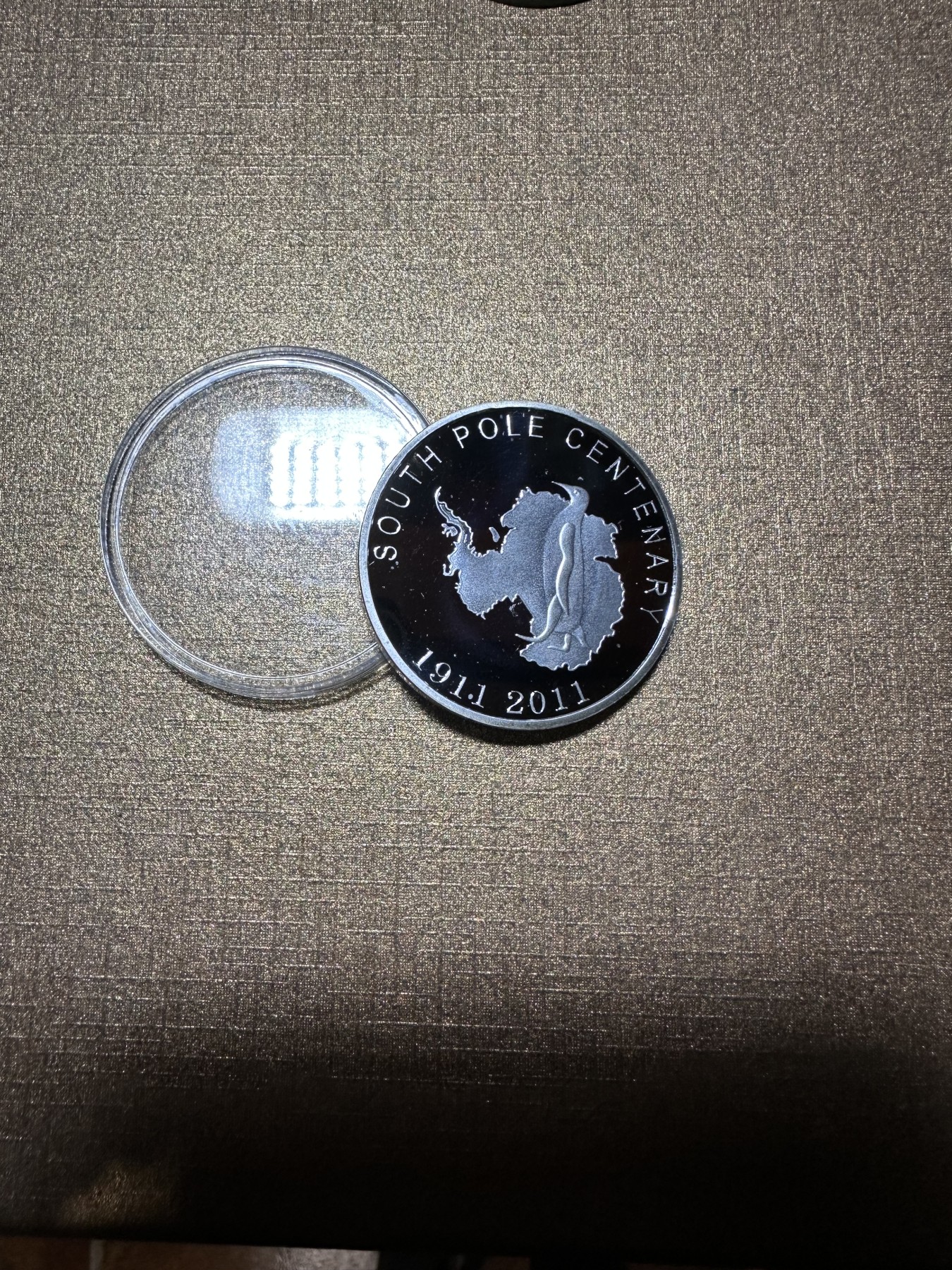 CSIS-GREAT评级精品钱币拍卖第二百零九期 南极洲 纪念币 后铸版本