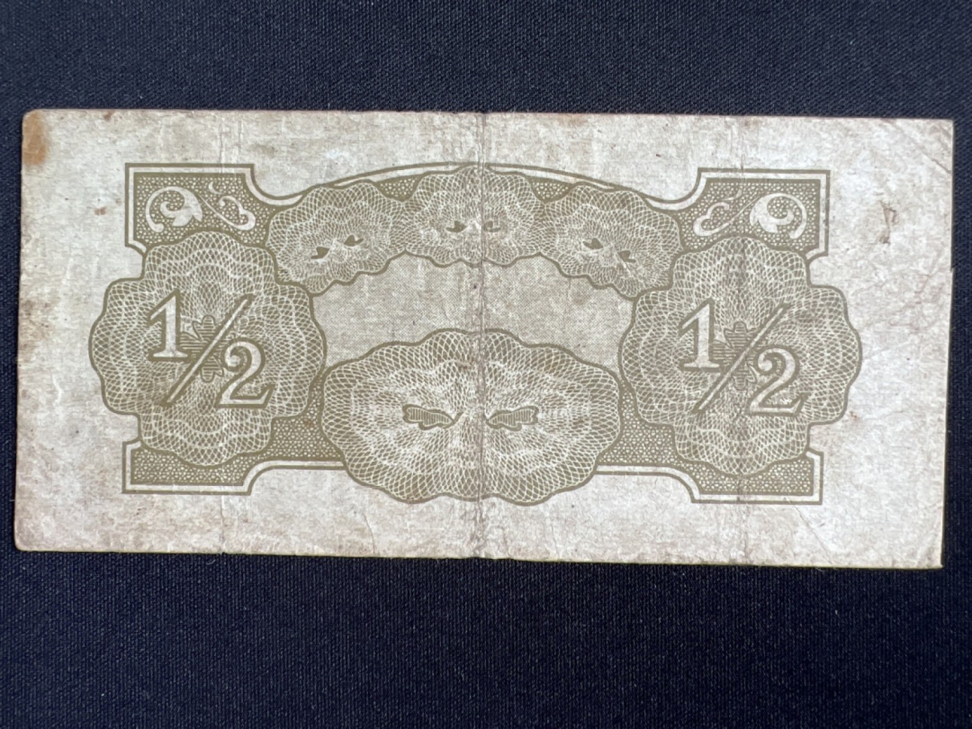 第393期 纸币专场 （无押金，捡漏，全场20包邮，偏远地区除外，接收代拍业务） 日本军票1/2卢比
