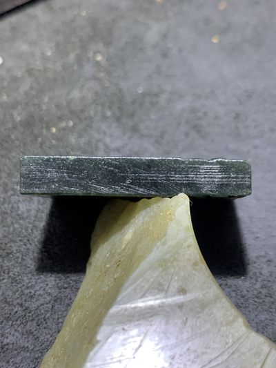 天然新疆和田青玉雕通灵宝玉福字牌子一块 天然新疆和田青玉雕通灵宝玉福字牌子一块