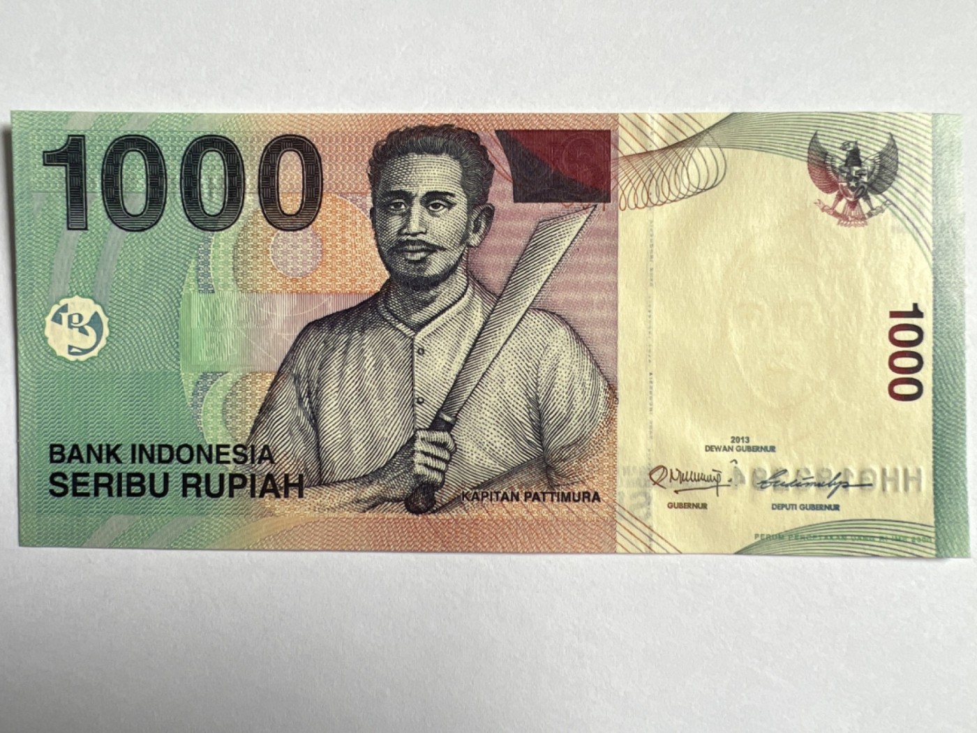 第489期 纸币专场 （无押金，捡漏，全场50包邮，偏远地区除外，接收代拍业务） 印度尼西亚1000卢比