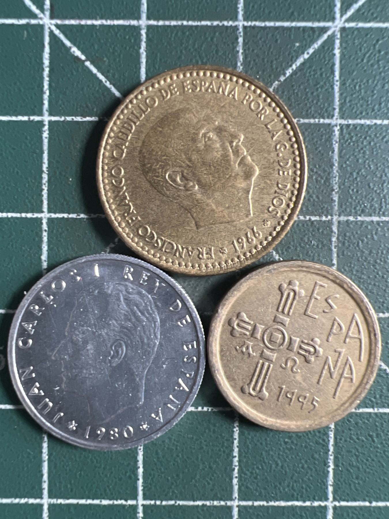 第389期 硬币币专场 （无押金，捡漏，全场20包邮，偏远地区除外，接收代拍业务） 西班牙三枚