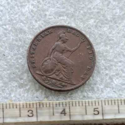 【淘币小摊】第一百六十三拍  散币场 周四至周日 四连拍   满百包邮 - 英国1843年维多利亚一法新铜币
