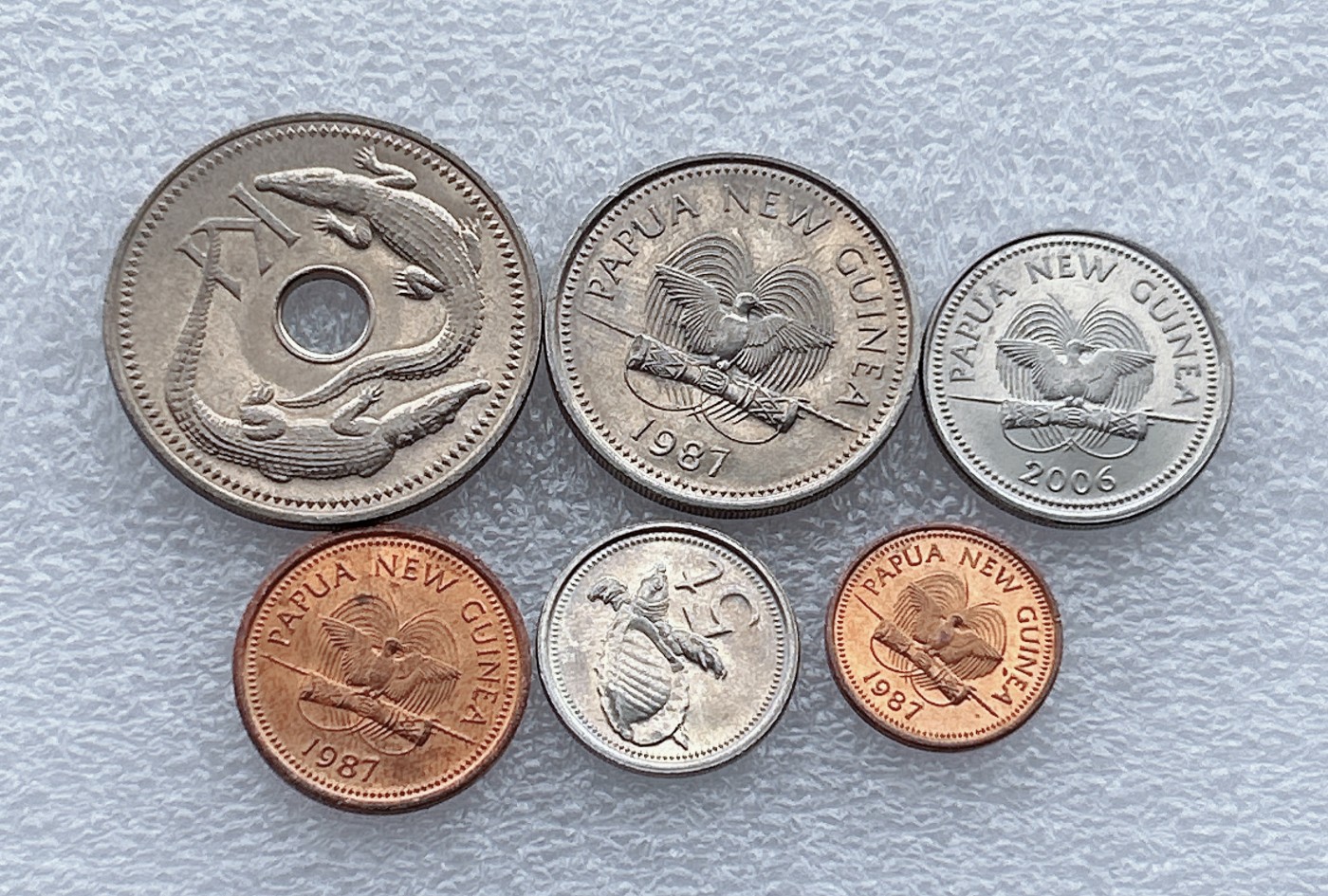 全场一元起拍 世界钱币散币场 第19期 巴布亚新几内亚
