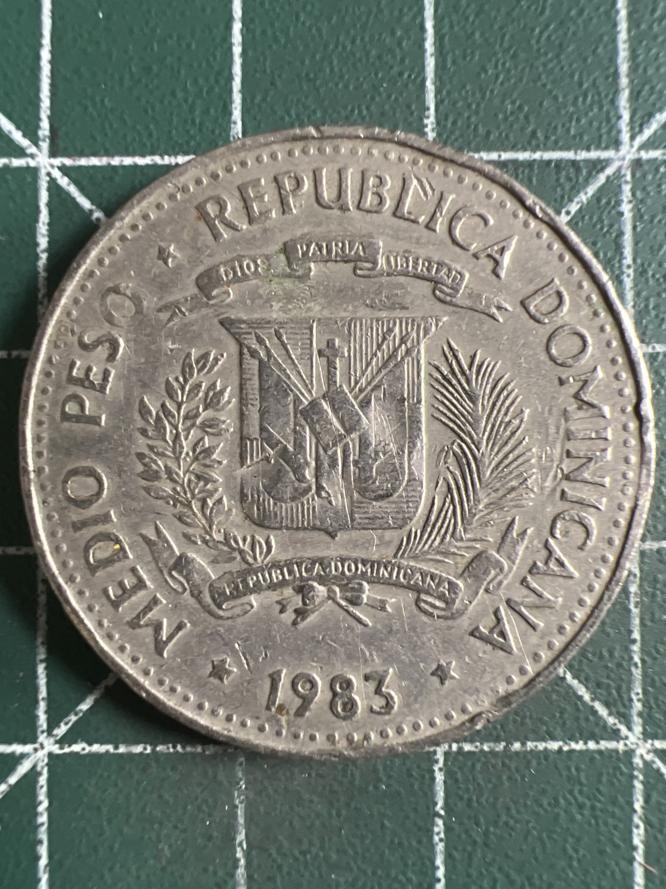 第389期 硬币币专场 （无押金，捡漏，全场20包邮，偏远地区除外，接收代拍业务） 多米尼加25分