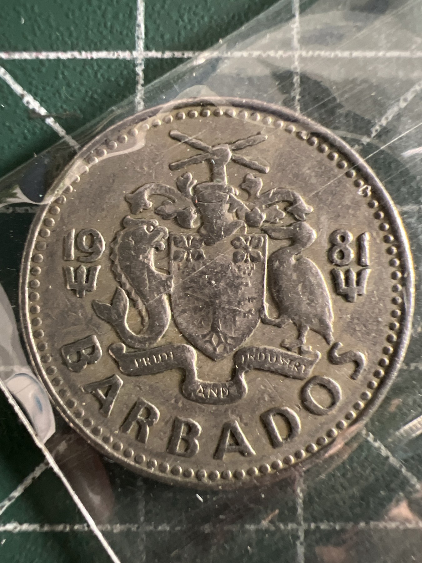 第632期 硬币专场 （无押金，捡漏，全场50包邮，偏远地区除外，接收代拍业务，本店十天发一次货） 巴巴多斯25分