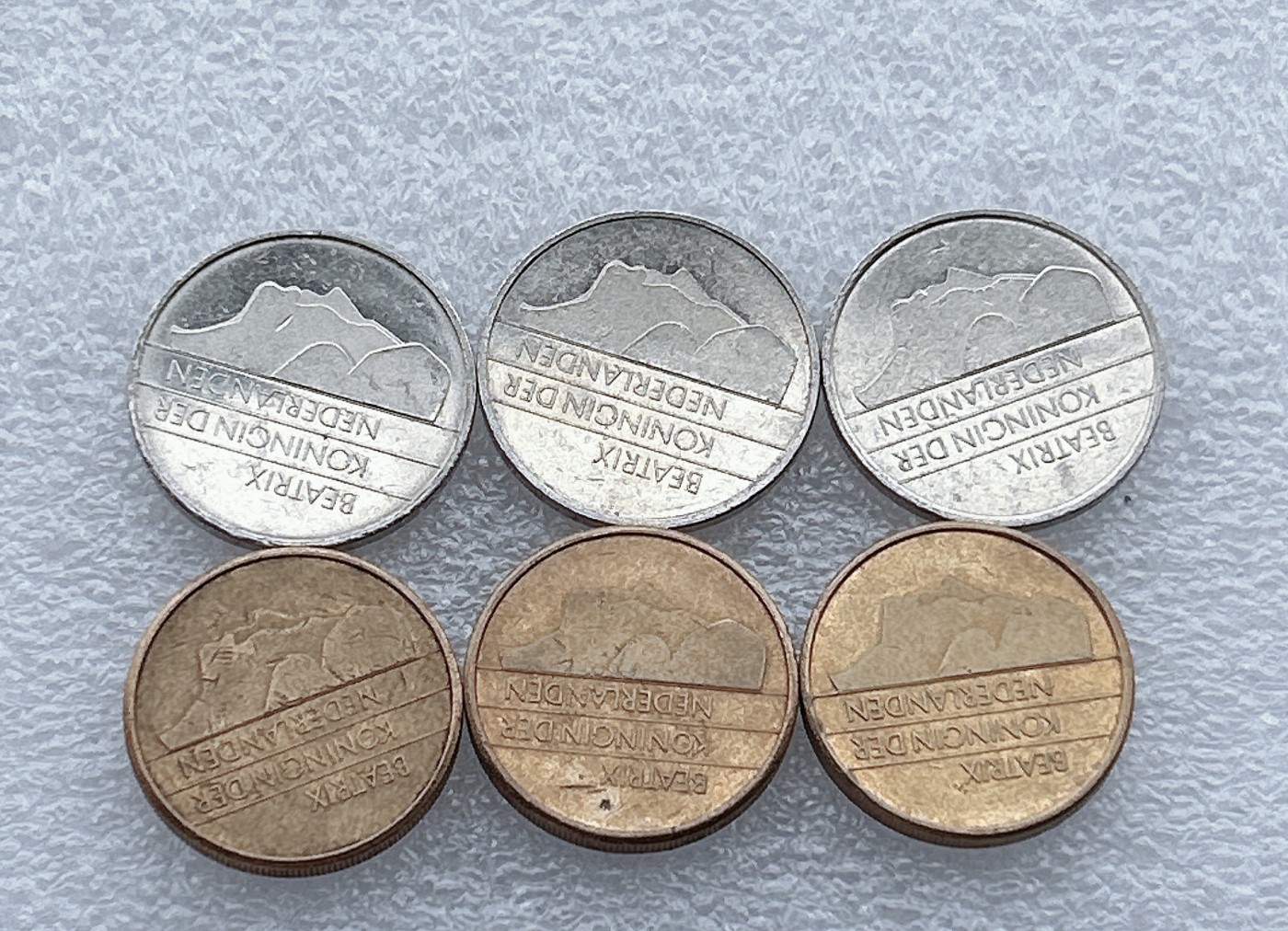 全场一元起拍 世界钱币散币场 第19期 荷兰1分、5分