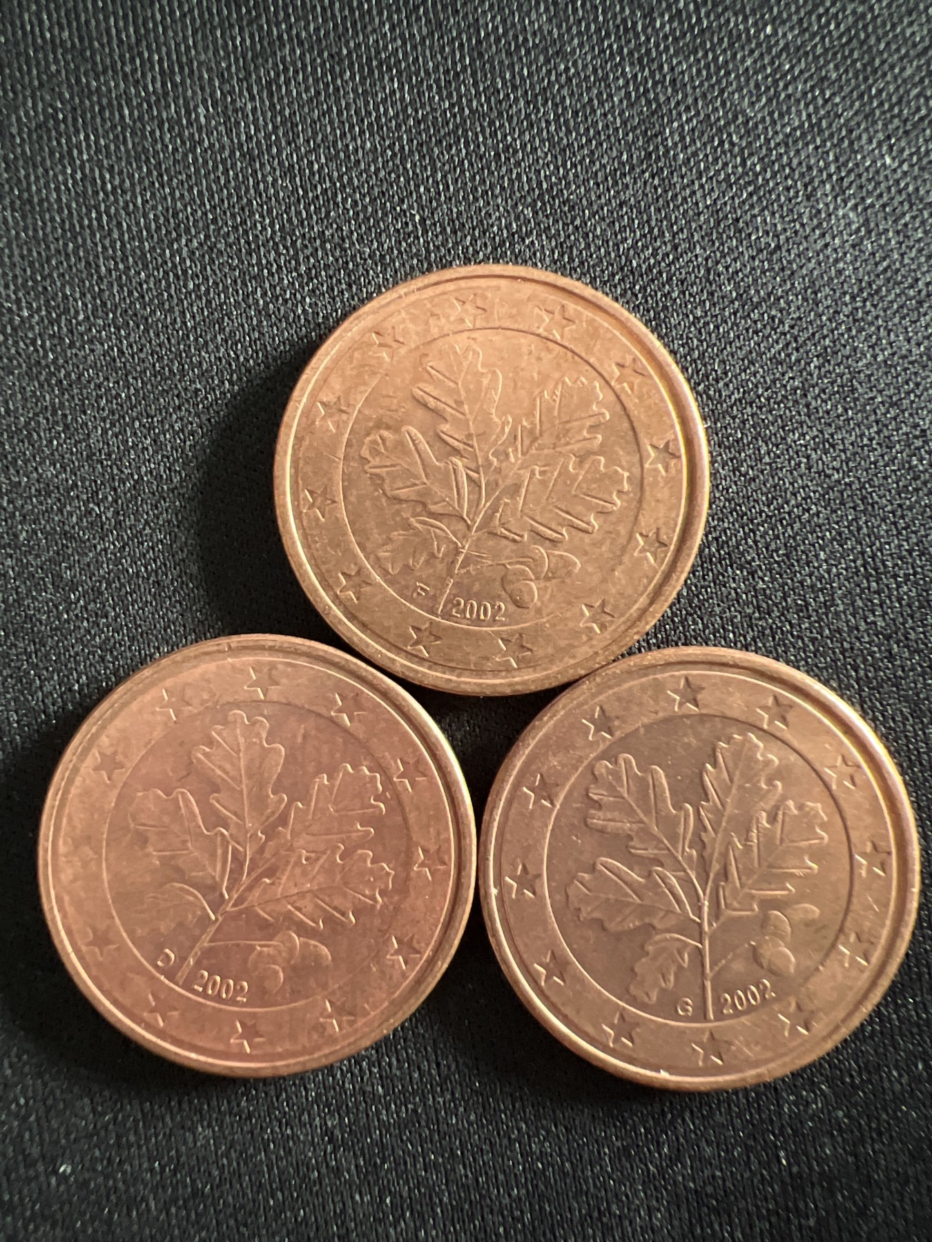 第389期 硬币币专场 （无押金，捡漏，全场20包邮，偏远地区除外，接收代拍业务） 德国5欧分三枚