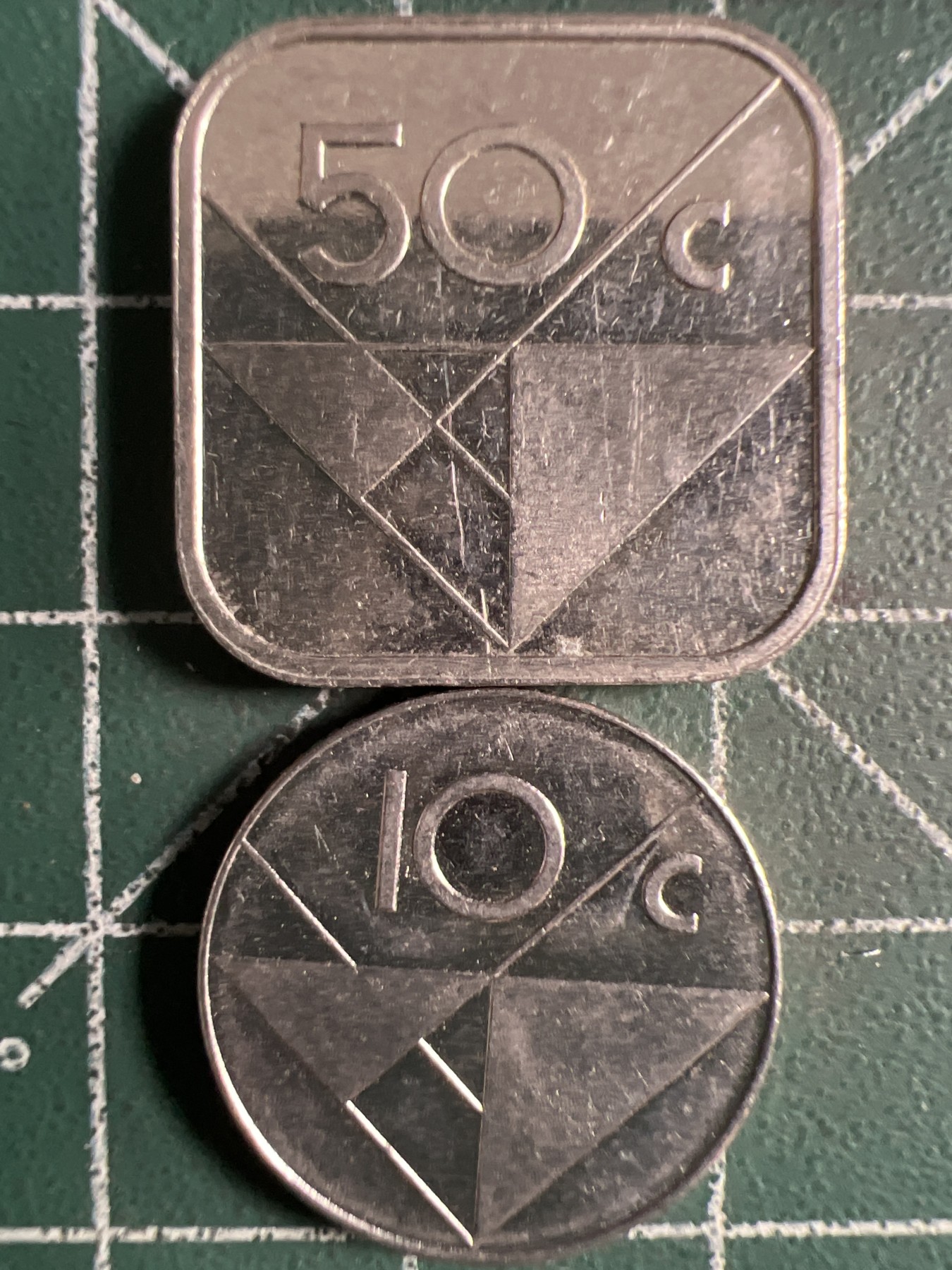 第389期 硬币币专场 （无押金，捡漏，全场20包邮，偏远地区除外，接收代拍业务） 阿鲁巴2枚