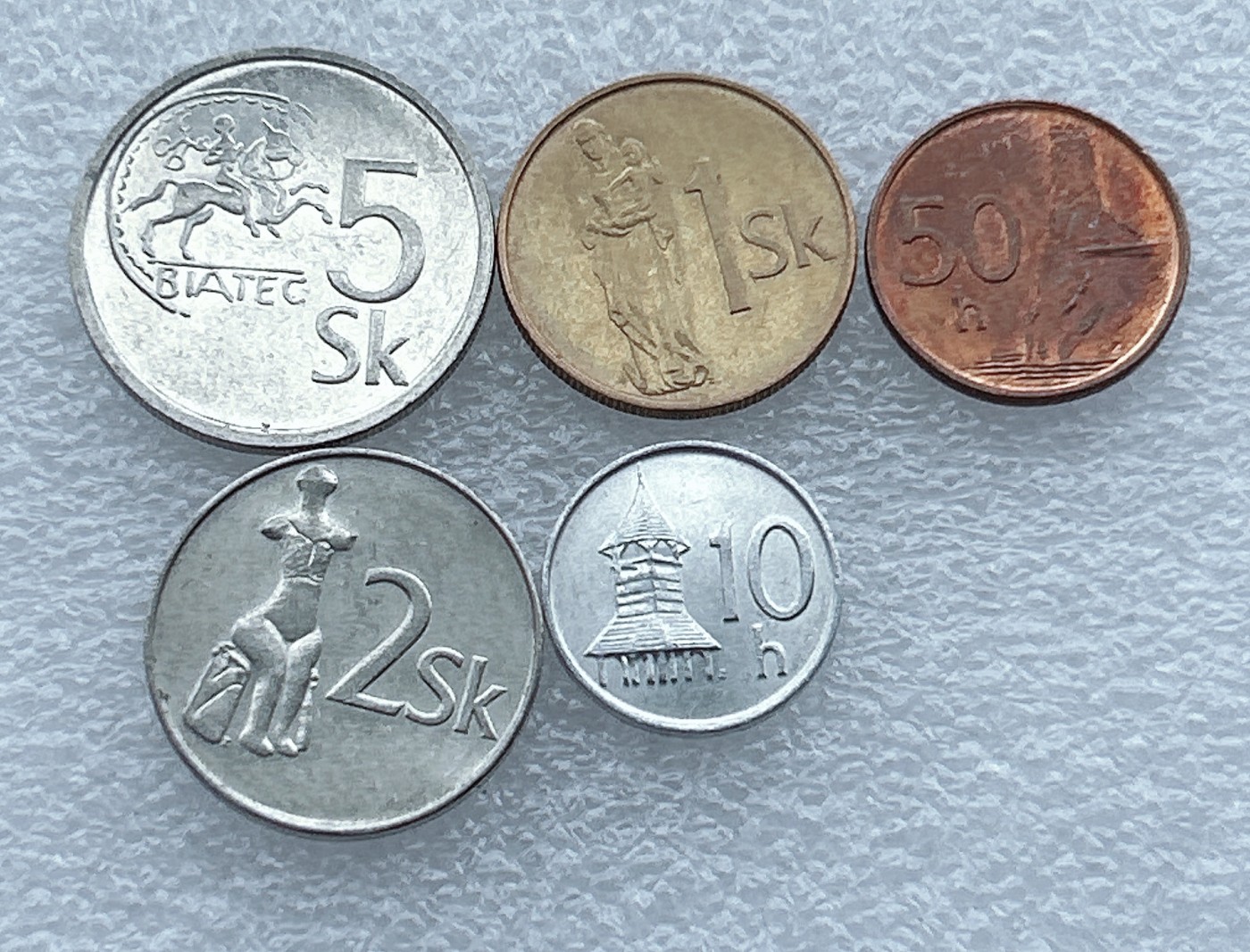 全场一元起拍 世界钱币散币场 第19期 斯洛伐克